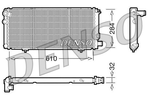 DENSO Radiators, Motora dzesēšanas sistēma DRM21010