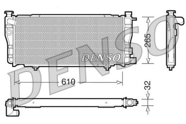 DENSO Radiators, Motora dzesēšanas sistēma DRM21012