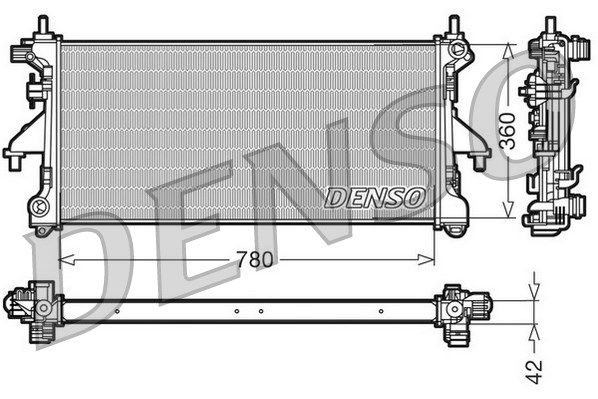 DENSO Radiators, Motora dzesēšanas sistēma DRM21102