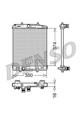 DENSO Radiators, Motora dzesēšanas sistēma DRM21603