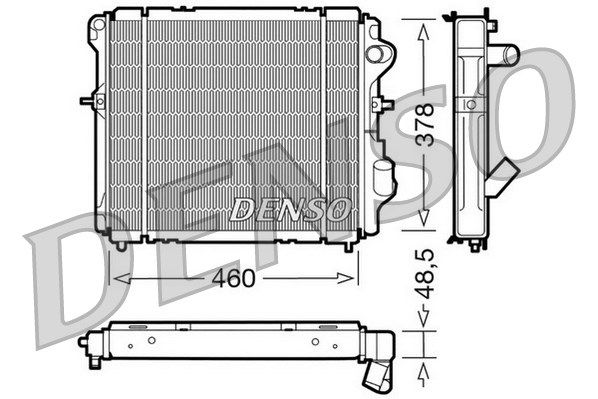 DENSO Radiators, Motora dzesēšanas sistēma DRM23007