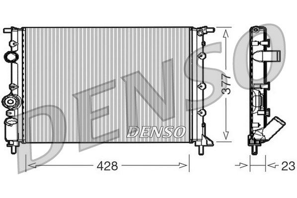 DENSO Radiators, Motora dzesēšanas sistēma DRM23008