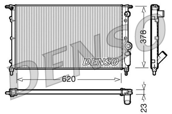 DENSO Radiators, Motora dzesēšanas sistēma DRM23022