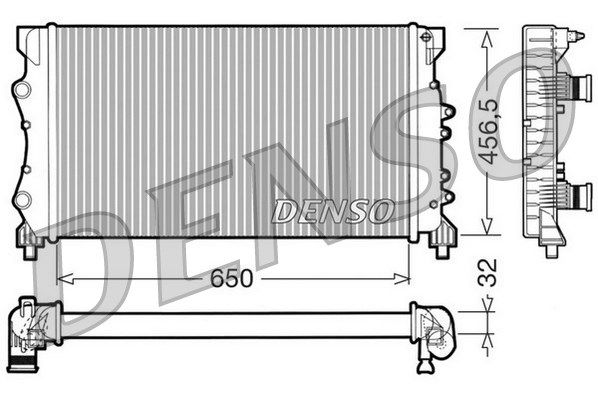 DENSO Radiators, Motora dzesēšanas sistēma DRM23024