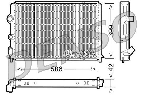 DENSO Radiators, Motora dzesēšanas sistēma DRM23051
