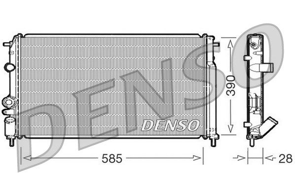 DENSO Radiators, Motora dzesēšanas sistēma DRM23052