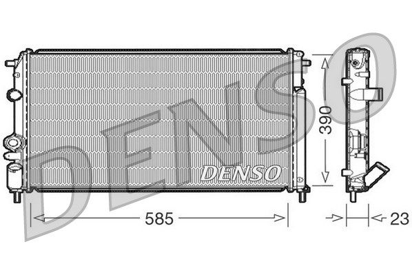 DENSO Radiators, Motora dzesēšanas sistēma DRM23053