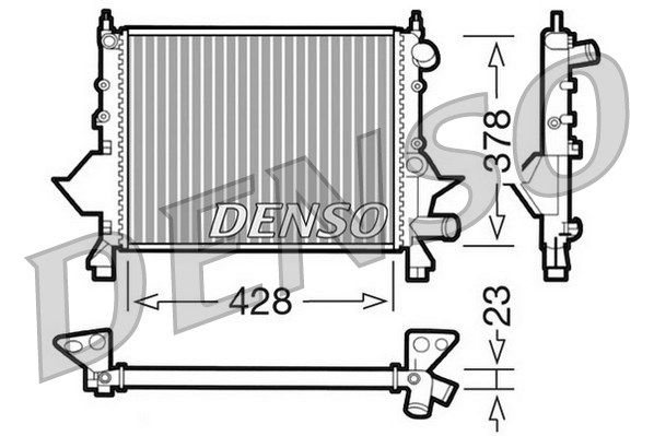 DENSO Radiators, Motora dzesēšanas sistēma DRM23081