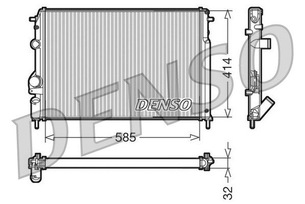 DENSO Radiators, Motora dzesēšanas sistēma DRM23110