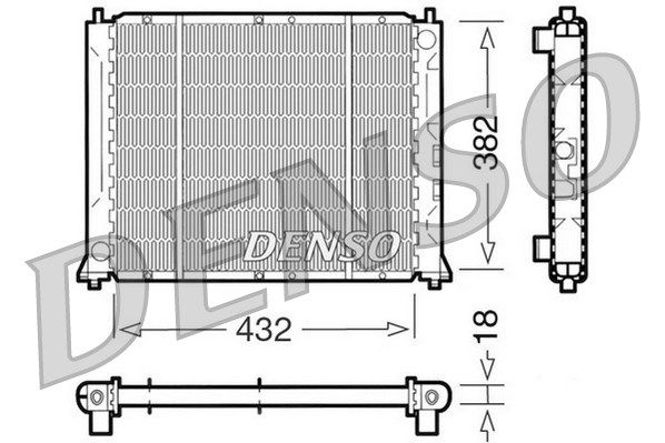 DENSO Radiators, Motora dzesēšanas sistēma DRM24004