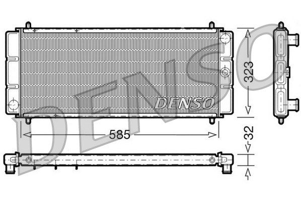 DENSO Radiators, Motora dzesēšanas sistēma DRM24011