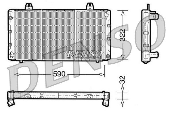 DENSO Radiators, Motora dzesēšanas sistēma DRM25002