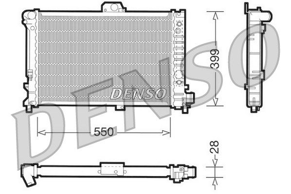 DENSO Radiators, Motora dzesēšanas sistēma DRM25007