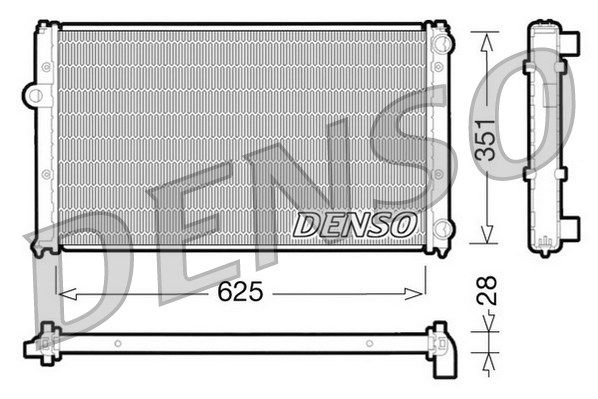 DENSO Radiators, Motora dzesēšanas sistēma DRM26001