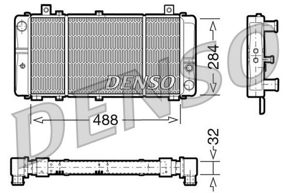 DENSO Radiators, Motora dzesēšanas sistēma DRM27001