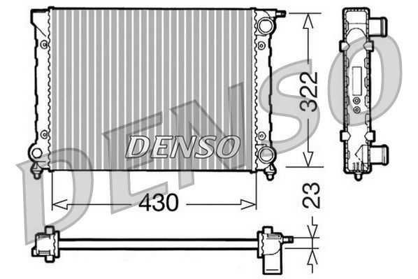 DENSO Radiators, Motora dzesēšanas sistēma DRM32004