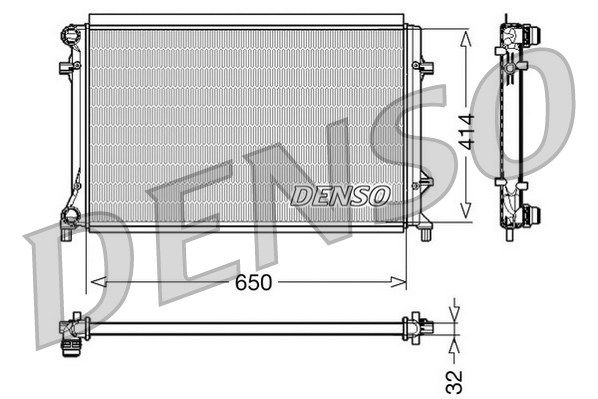 DENSO Radiators, Motora dzesēšanas sistēma DRM32016