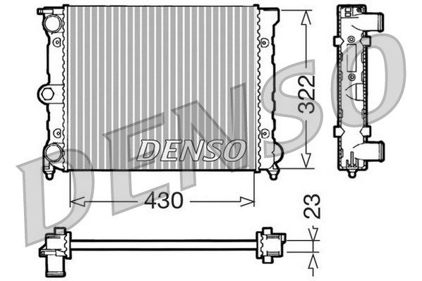 DENSO Radiators, Motora dzesēšanas sistēma DRM32022