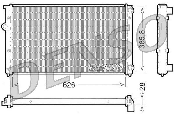 DENSO Radiators, Motora dzesēšanas sistēma DRM32027