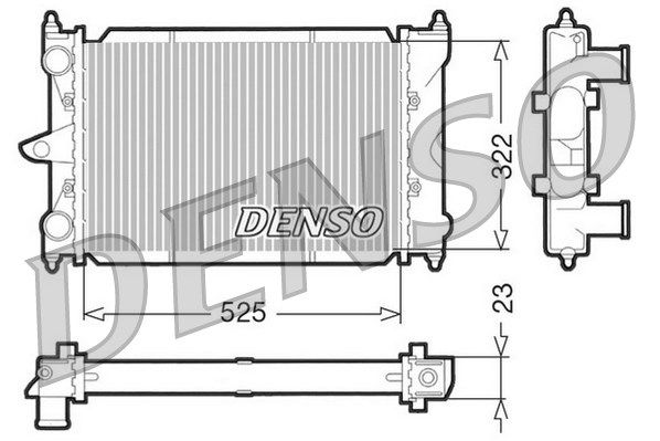 DENSO Radiators, Motora dzesēšanas sistēma DRM32034