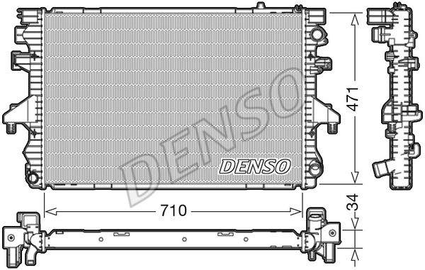 DENSO Radiators, Motora dzesēšanas sistēma DRM32040