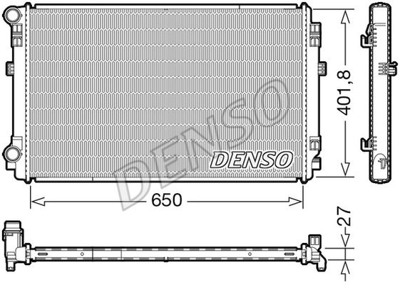 DENSO Radiators, Motora dzesēšanas sistēma DRM32048