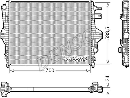 DENSO Radiators, Motora dzesēšanas sistēma DRM32050