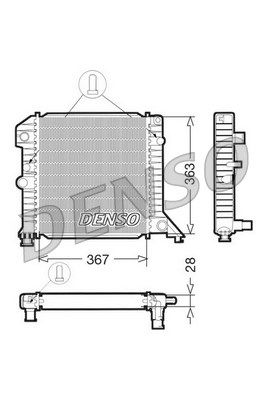 DENSO Radiators, Motora dzesēšanas sistēma DRM33020