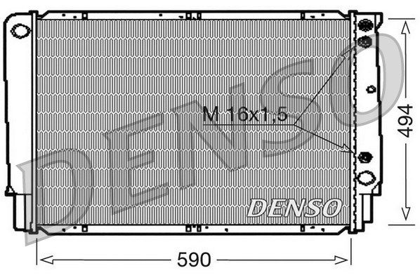 DENSO Radiators, Motora dzesēšanas sistēma DRM33053