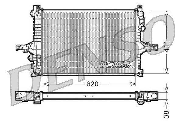 DENSO Radiators, Motora dzesēšanas sistēma DRM33066