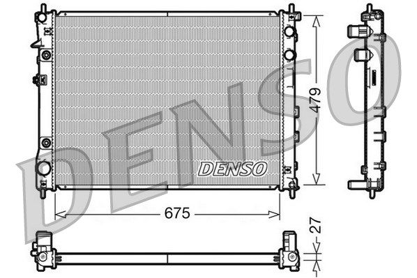 DENSO Radiators, Motora dzesēšanas sistēma DRM36012