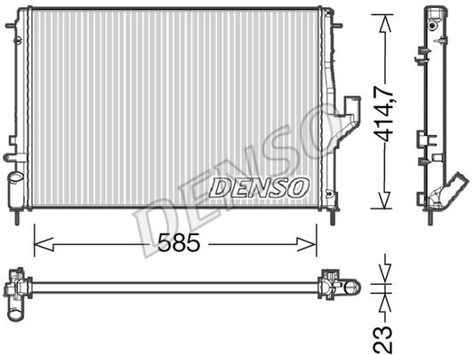 DENSO Radiators, Motora dzesēšanas sistēma DRM37001