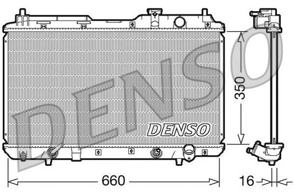 DENSO Radiators, Motora dzesēšanas sistēma DRM40010