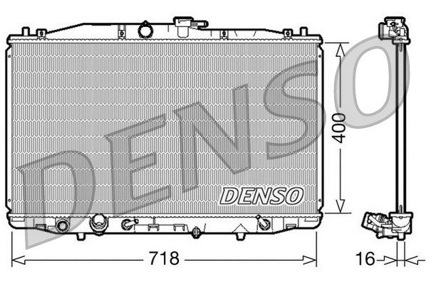 DENSO Radiators, Motora dzesēšanas sistēma DRM40023