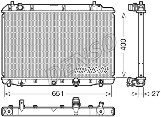 DENSO Radiators, Motora dzesēšanas sistēma DRM40036