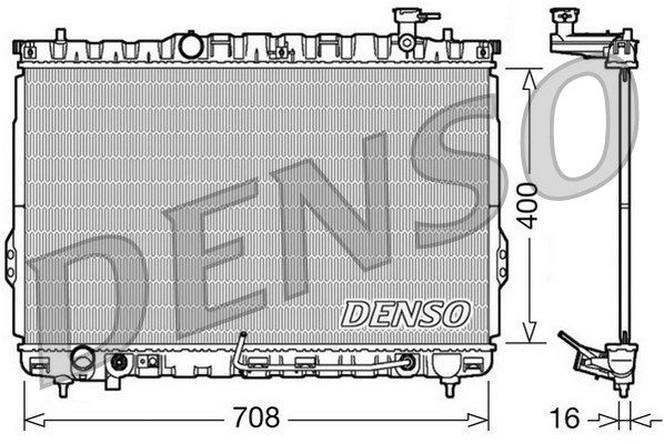 DENSO Radiators, Motora dzesēšanas sistēma DRM41002