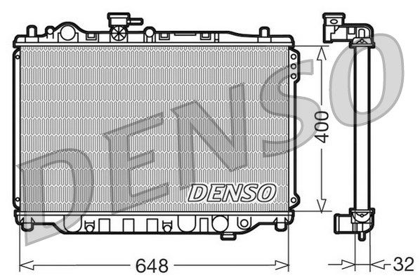 DENSO Radiators, Motora dzesēšanas sistēma DRM44007