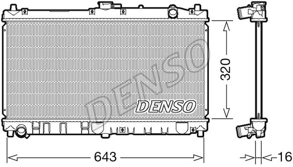 DENSO Radiators, Motora dzesēšanas sistēma DRM44031