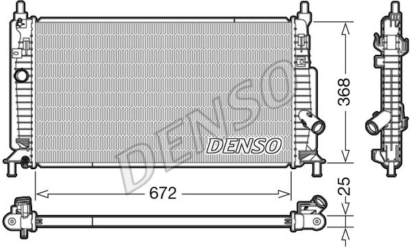 DENSO Radiators, Motora dzesēšanas sistēma DRM44034