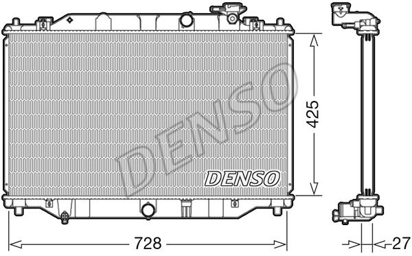 DENSO Radiators, Motora dzesēšanas sistēma DRM44040