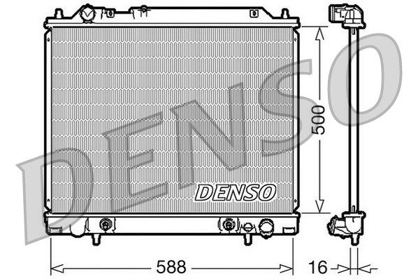 DENSO Radiators, Motora dzesēšanas sistēma DRM45013