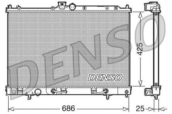 DENSO Radiators, Motora dzesēšanas sistēma DRM45027