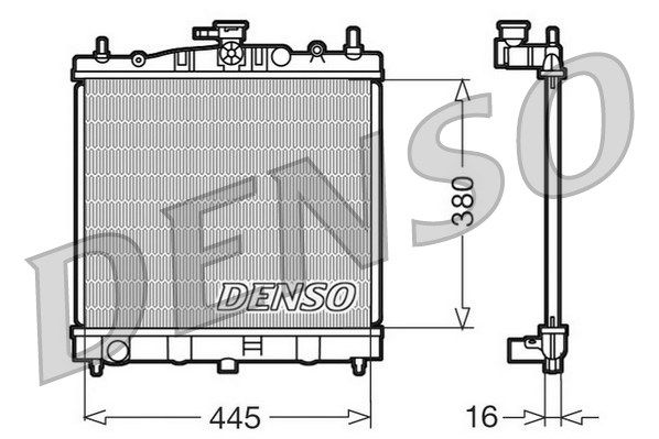 DENSO Radiators, Motora dzesēšanas sistēma DRM46002