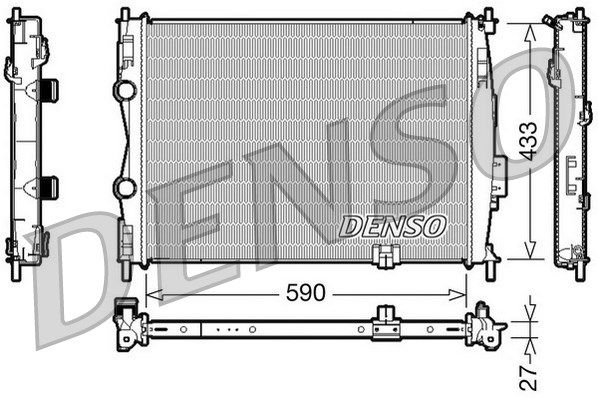 DENSO Radiators, Motora dzesēšanas sistēma DRM46019