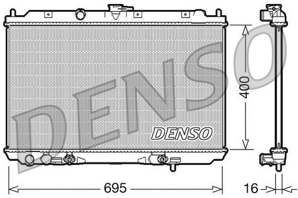 DENSO Radiators, Motora dzesēšanas sistēma DRM46026