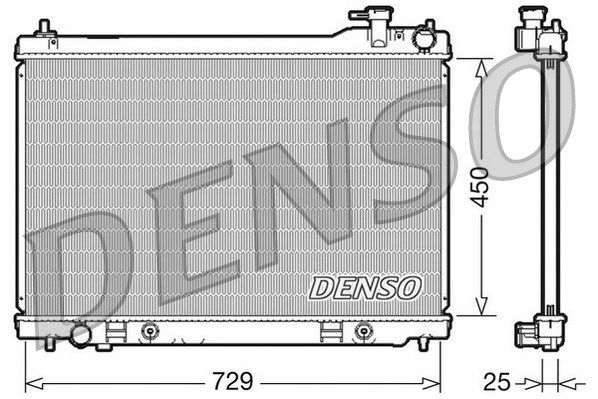 DENSO Radiators, Motora dzesēšanas sistēma DRM46100