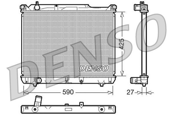 DENSO Radiators, Motora dzesēšanas sistēma DRM47019
