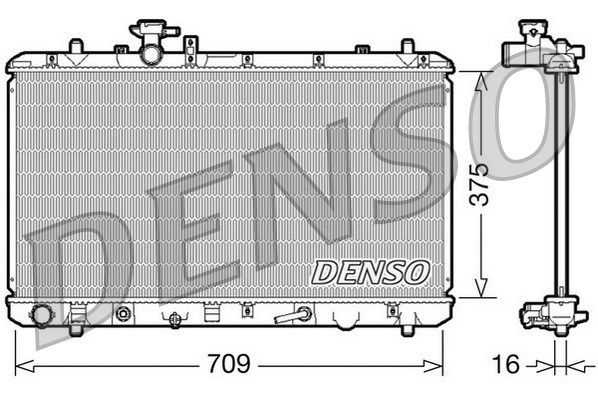 DENSO Radiators, Motora dzesēšanas sistēma DRM47024