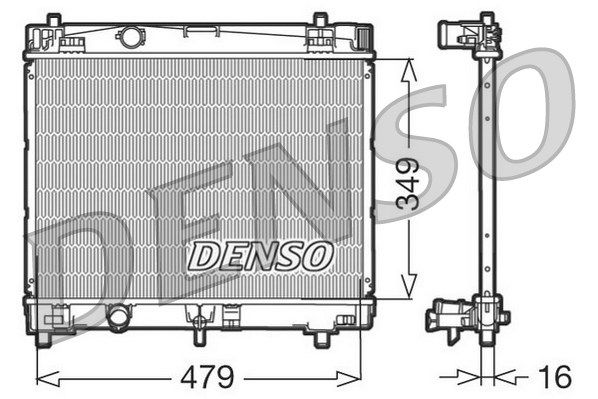 DENSO Radiators, Motora dzesēšanas sistēma DRM50003