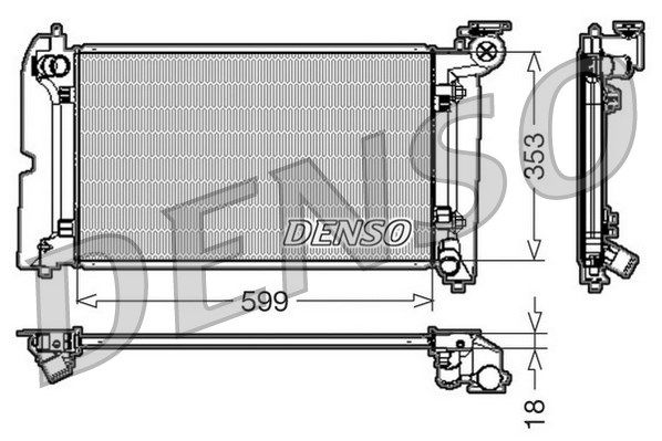 DENSO Radiators, Motora dzesēšanas sistēma DRM50011